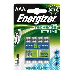 Energizer Recharge Extreme AAA 800mAh 4stk