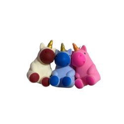 Enhjrning squeeze 3 farver assorteret