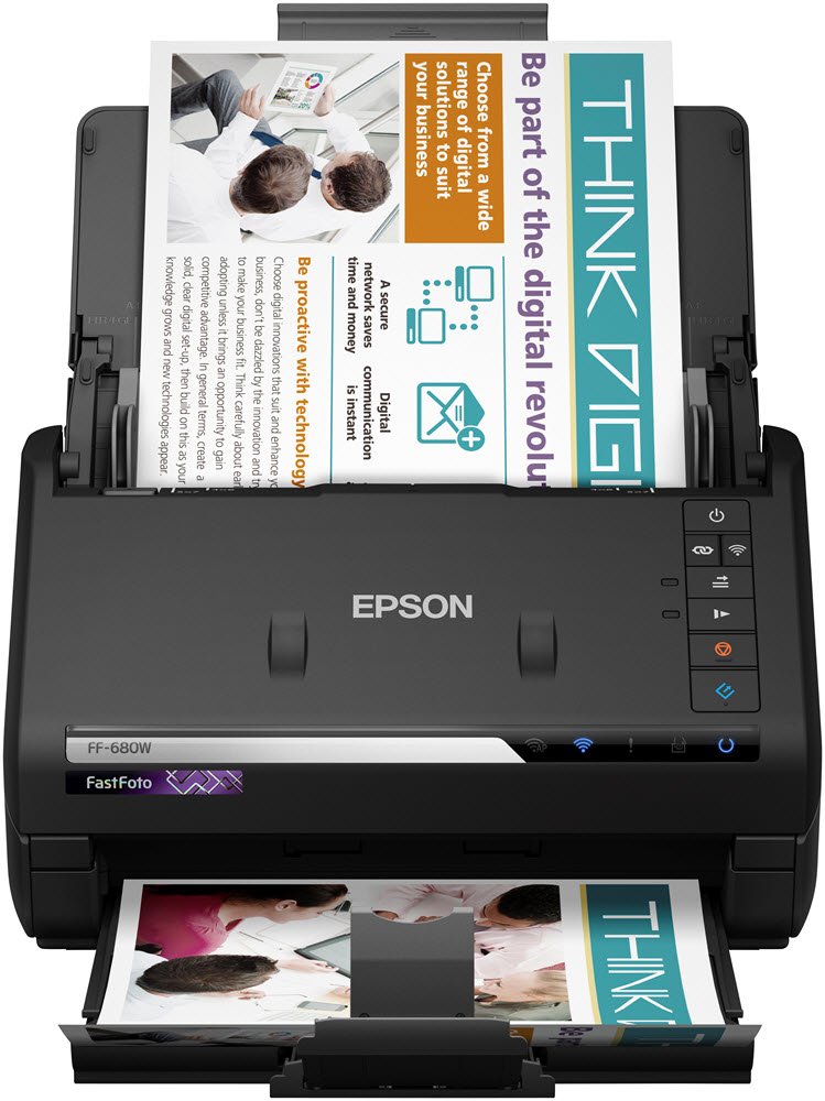 Epson FastFoto FF-680W wireless high-speed scanner