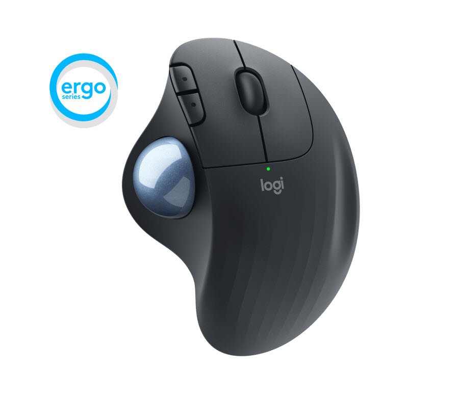 Ergo M575 Business Wireless Trackball, Graphite