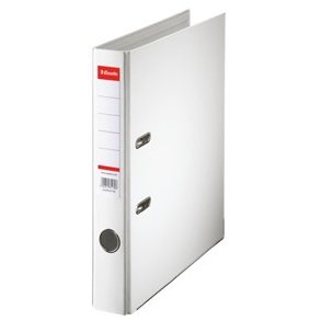 Esselte brevordner standard PP A4 50mm Hvid