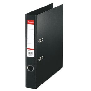 Esselte brevordner standard PP A4 50mm Sort