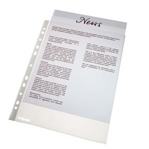 Esselte Lomme 38my PP Prget A4 25stk