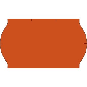Etiketter 26x16 Orange 12rl