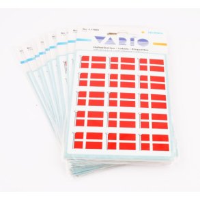 Etiketter HERMA Vario flag Danmark