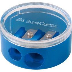 Faber-Castell Blyantspidser dobbelt 8 mm + Jumbo