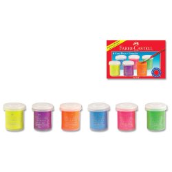 Faber-C Maling Neon 6 Farver