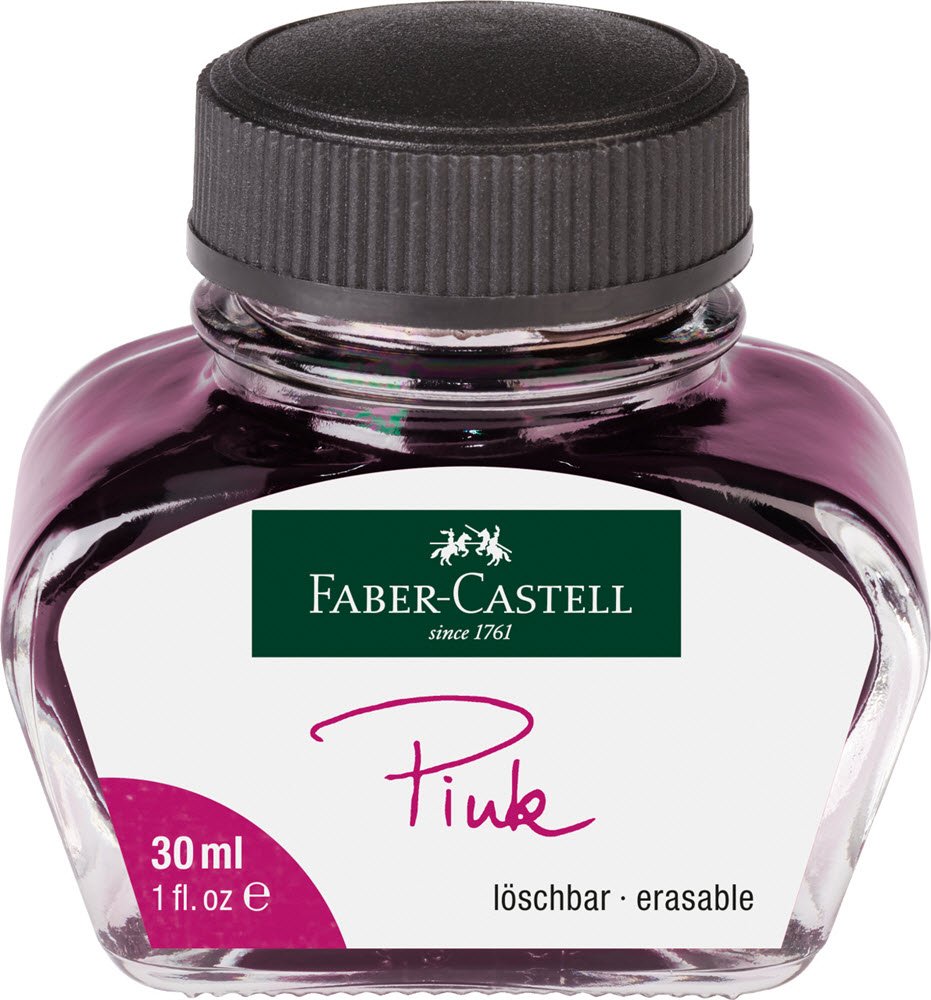 Faber-Castell ink glas 30ml Pink