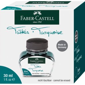 Faber-Castell ink glas 30ml Tyrkis