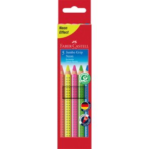 Faber-Castell Jumbo Neon 5stk