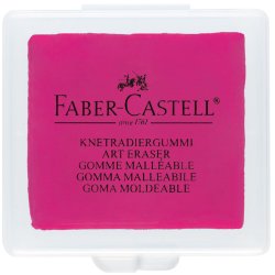 Faber-Castell Knetgummi i box ass farver