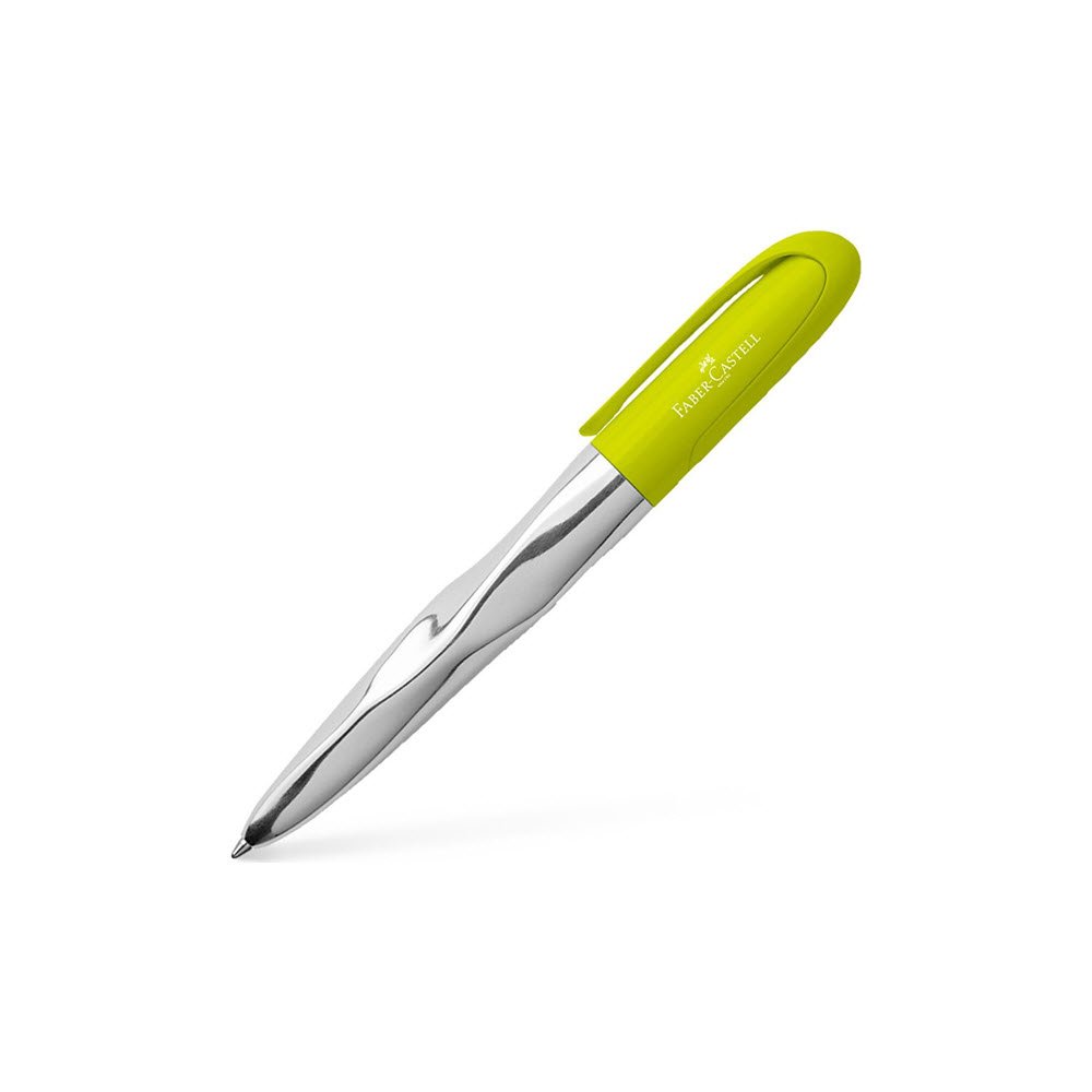 Faber-Castell N'Ices Kuglepen Lime/Slv