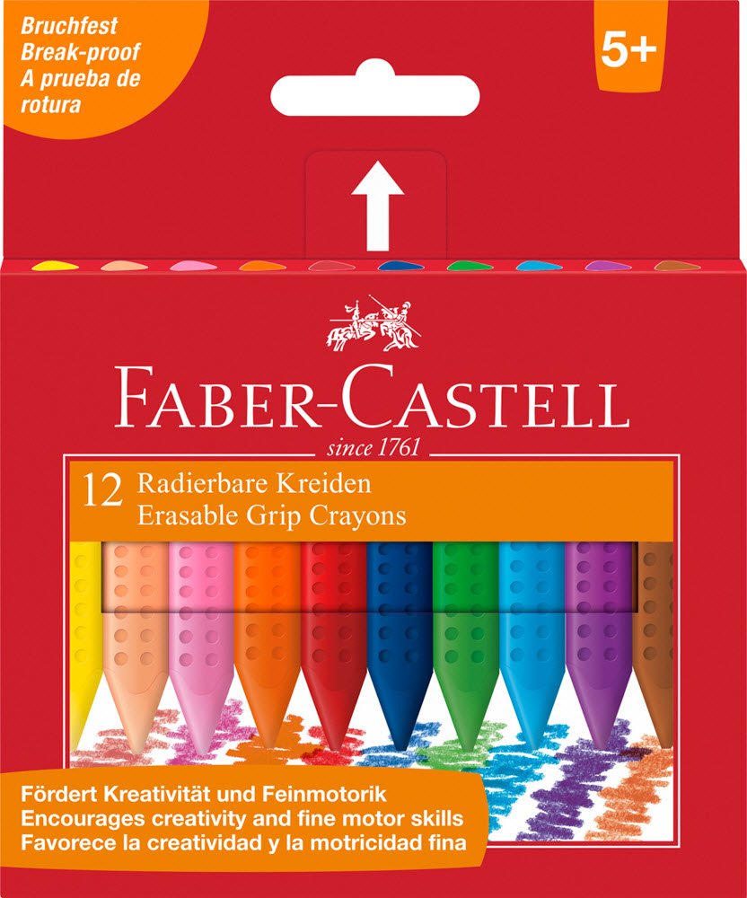 Faber-Castell Pastelkridt 12 stk