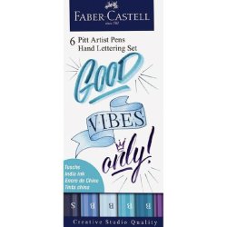 Faber-castell Pitt Artist Pen 6stk Hand lettering