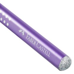 Faber-Castell Sparkle Jumbo Blyant m/glitter Lilla