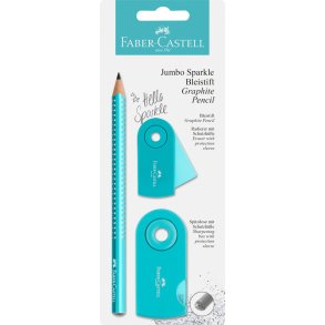 Faber-Castell Sparkle Jumbo Turkis st
