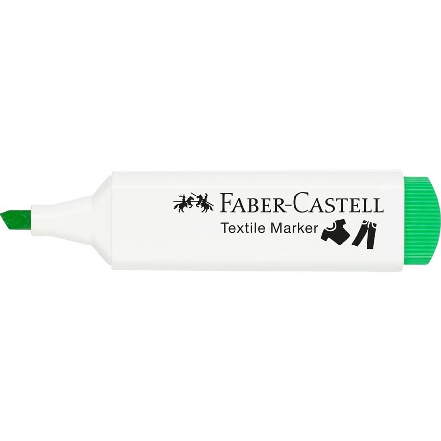 Faber-Castell Tekstil pen Neon Grn