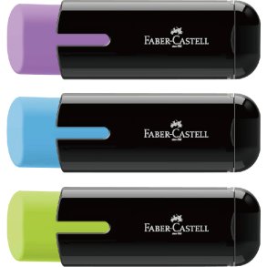 Faber-Castell Viskelde + Blyantspidser Ass Farver