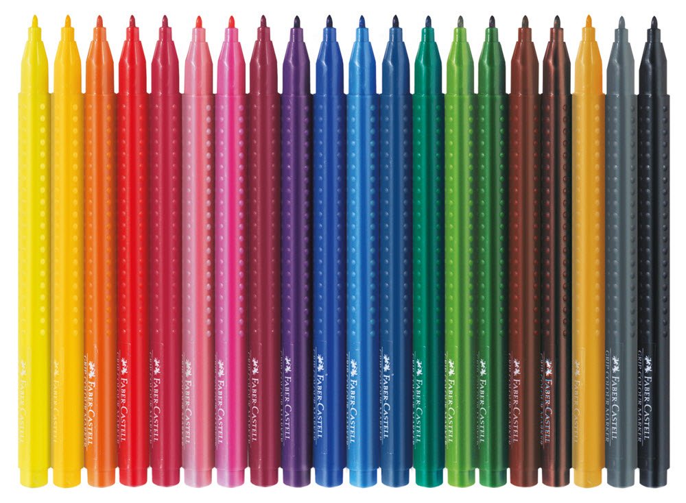 Faber Color Marker Grip 20stk