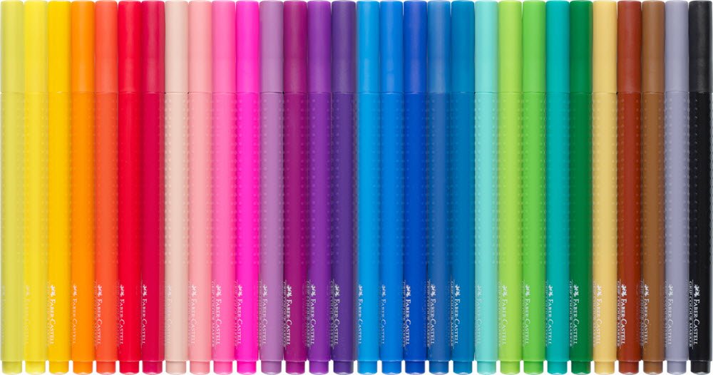 Faber Color Marker Grip 30stk