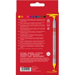 Faber dobb tusser 10stk