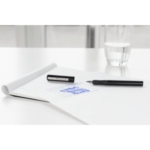 Faber fyldepen sort incl. blk