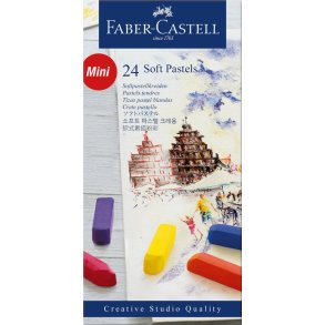 Faber Soft pastelKridt 24stk
