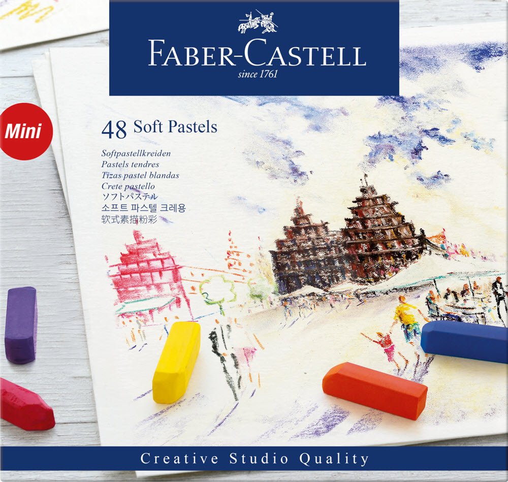 Faber Soft pastelKridt 48stk