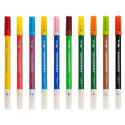 Faber Trylle Tusser Jumbo 10stk ass farver