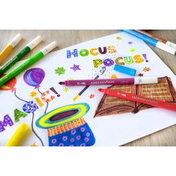 Faber Trylle Tusser Jumbo 10stk ass farver