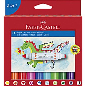 Faber Tusser/Stempel 5ass