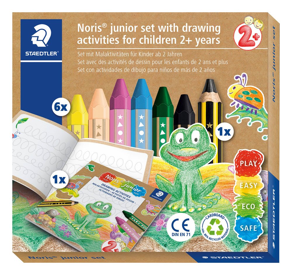Farveblyant Noris Junior tegnest ass (7)