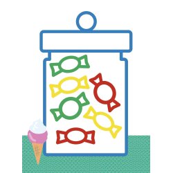 Farvelade - Malebog for de mindste - fra 2 r