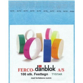Festtegn 100 stk Lys Bl