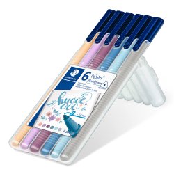 Fiberpen Triplus Color 1,0mm Pastel ass (6)