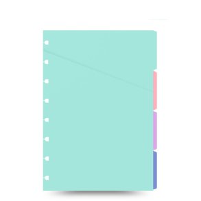 Filofax A5 Classic Pastel Faner ass.