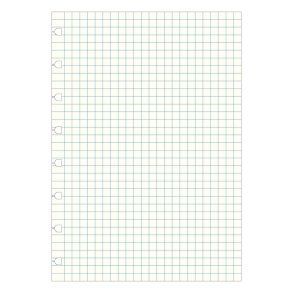 Filofax A5 Notebook Kvad. Papir