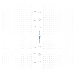 Filofax Personal Dotted Papir hvid 30 ark