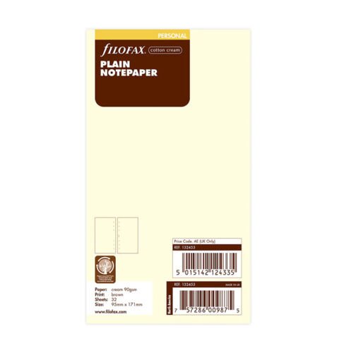 Filofax Personal Ulin Papir 32ark