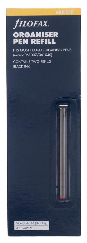 Filofax Refill Mini Sort 2 stk