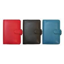 Filofax Lder Omslag Mini Saffiano sort