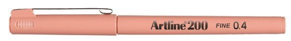 Fineliner Artline 200 Fine 0.4 pink