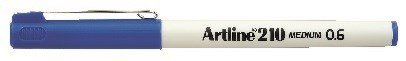 Fineliner Artline 210 M 0.6 bl