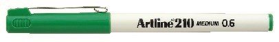 Fineliner Artline 210 M 0.6 grn