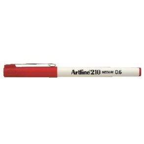 Fineliner Artline 210 M 0.6 rd