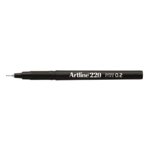 Fineliner Artline 220 SF 0.2 sort