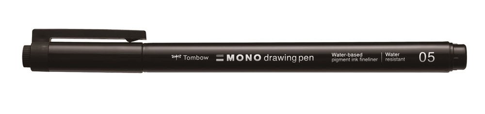 Fineliner Tombow MONO drawing 05