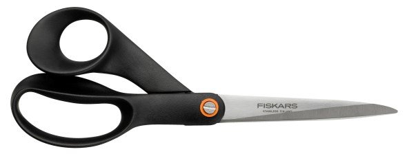 Fiskars universal saks 21cm Sort