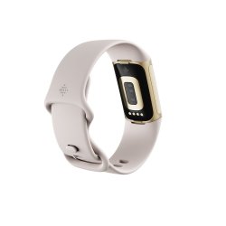 Fitbit Charge 5, Lunar White/Soft Gold