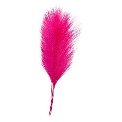 Fjer Syntetisk 21 cm Pink 5 stk.